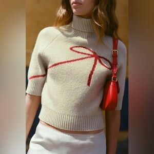 NWT Size XS - En Saison Merrill Pull Over Sweater (Color: NEUTRAL)